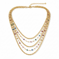 Collana Rainbow Hearts