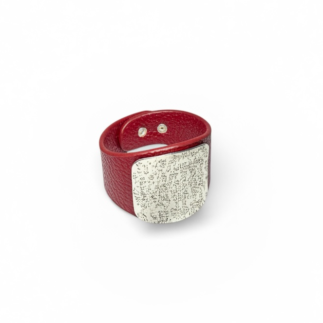 Bracciale in Pelle con Fibia