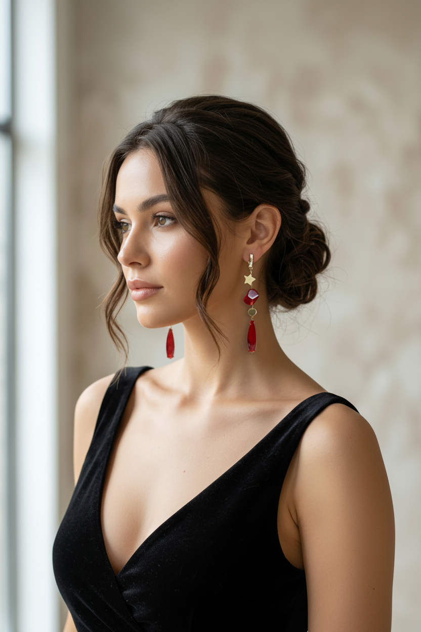 Orecchini Scarlet