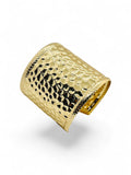 Bracciale a Fascia Effetto Pelle